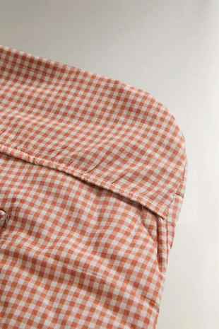 Хлопковая коляска gingham для детей- Заказать в России