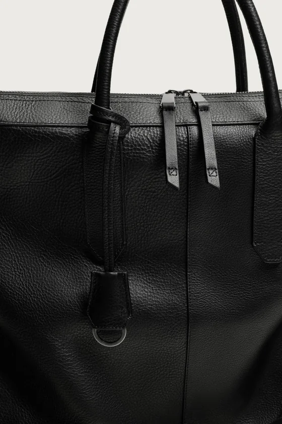 КОЖАНАЯ СУМКА-ШОПЕР