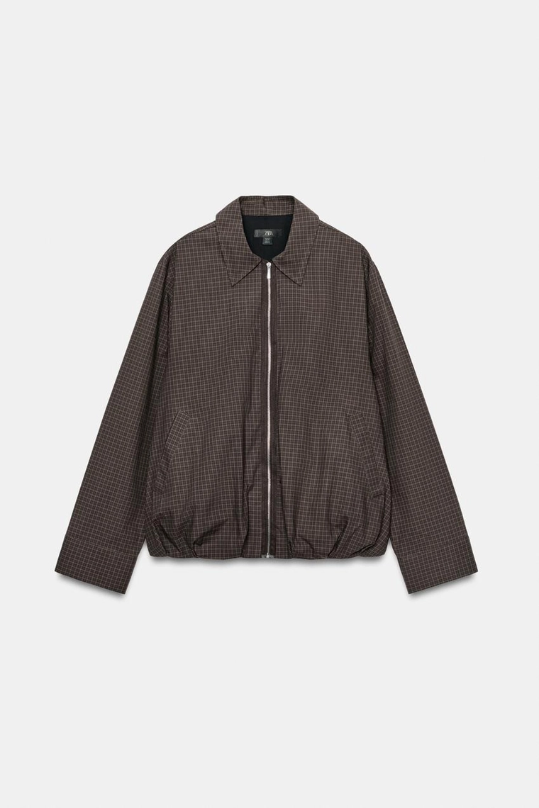 Бомбер из хлопка Zara «ZW»