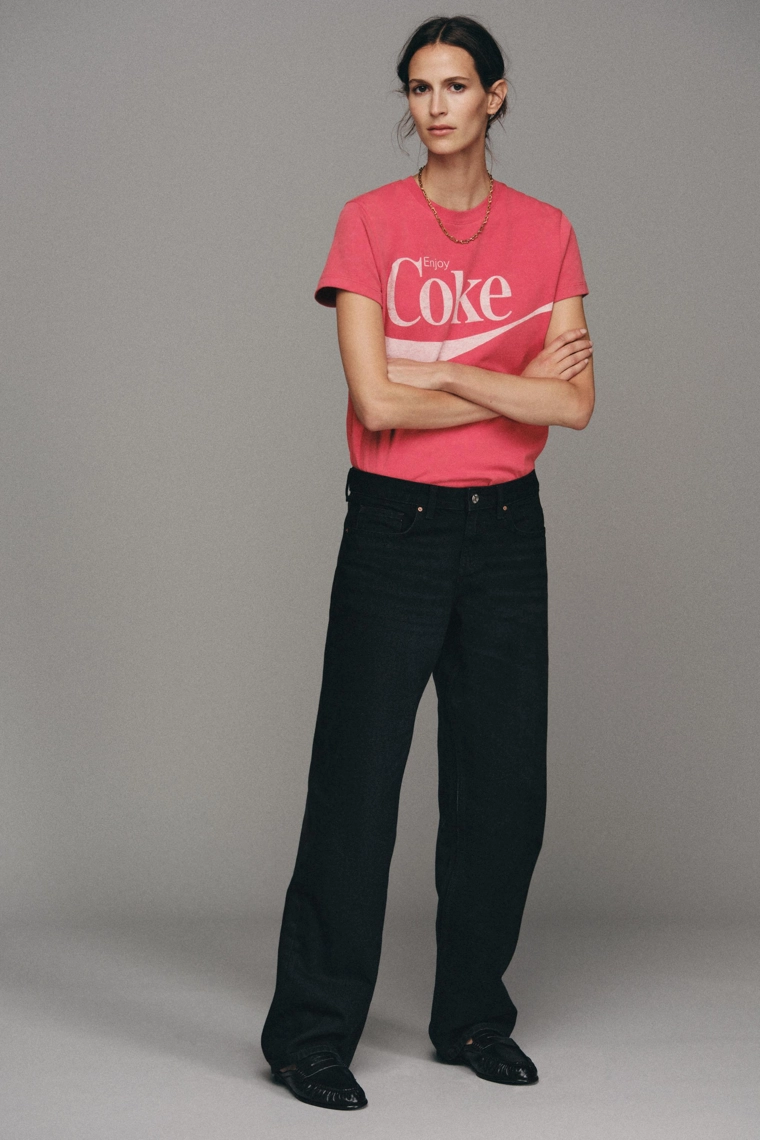 Футболка coca-cola® с эффектом стирки