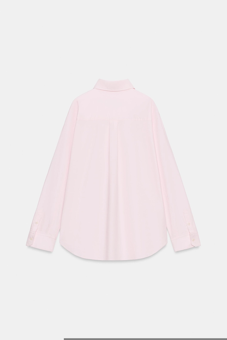 Рубашка zw collection oxford с застёжками-лягушками