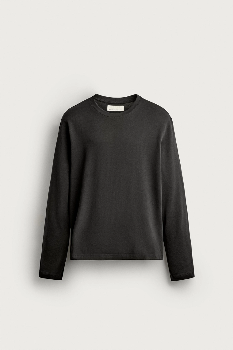 Футболка с длинным рукавом regular fit