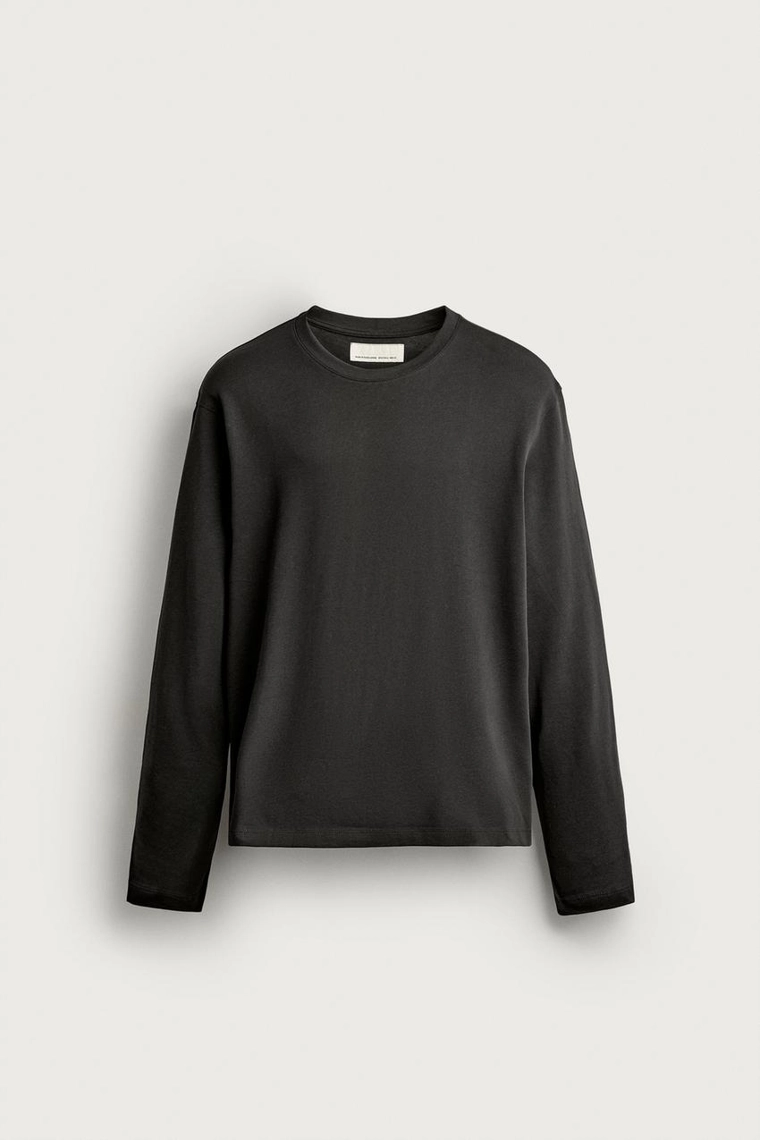 Футболка с длинным рукавом regular fit