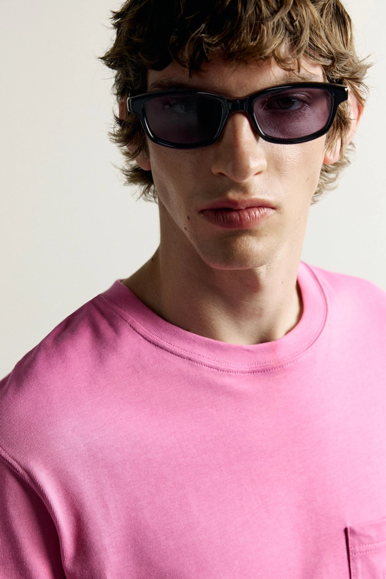 Футболка с вышитым карманом 0fr. paris x zara