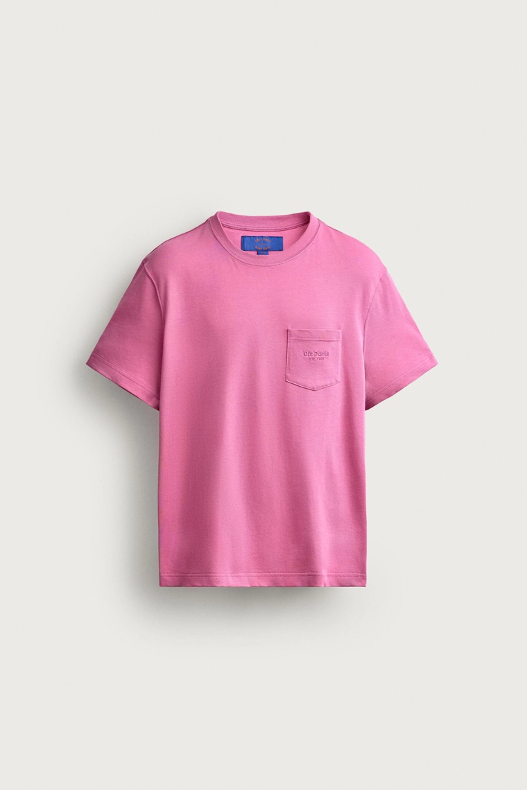 Футболка с вышитым карманом 0fr. paris x zara
