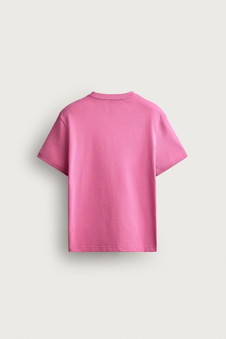 Футболка с вышитым карманом 0fr. paris x zara
