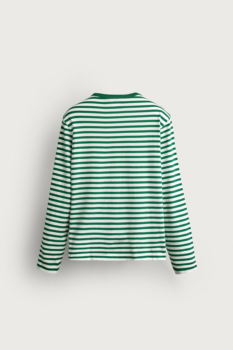 Футболка в полоску 0fr. paris x zara