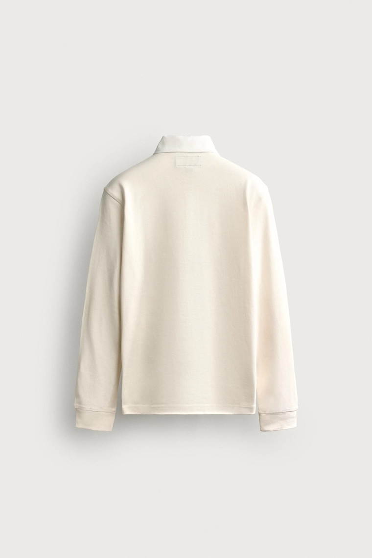 Поло с контрастными полосками 0fr. paris x zara