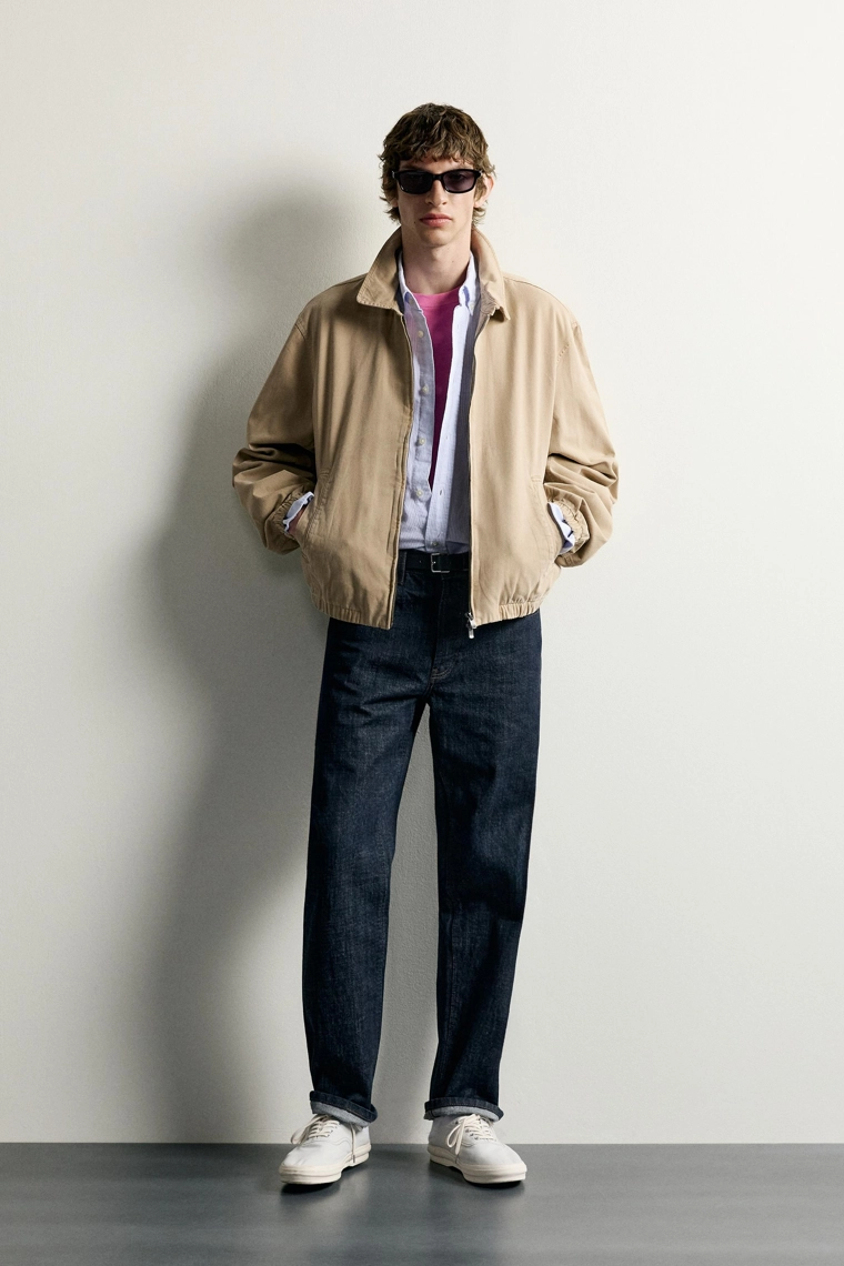 Куртка из хлопка с эффектом варки 0fr. paris x zara