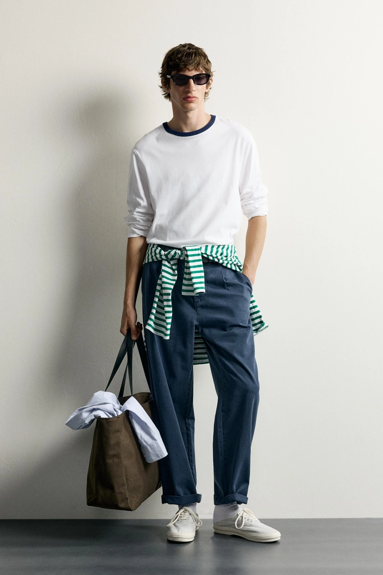 Футболка с контрастным дизайном 0fr. paris x zara
