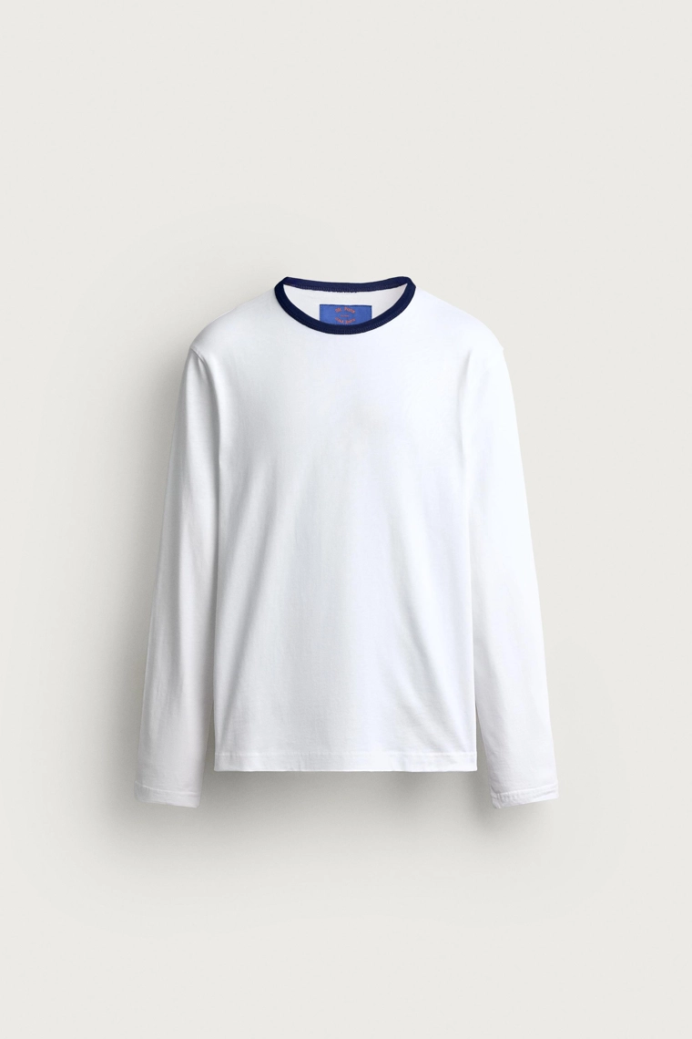 Футболка с контрастным дизайном 0fr. paris x zara
