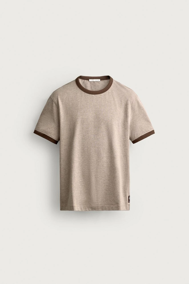 Футболка контрастного дизайна regular fit