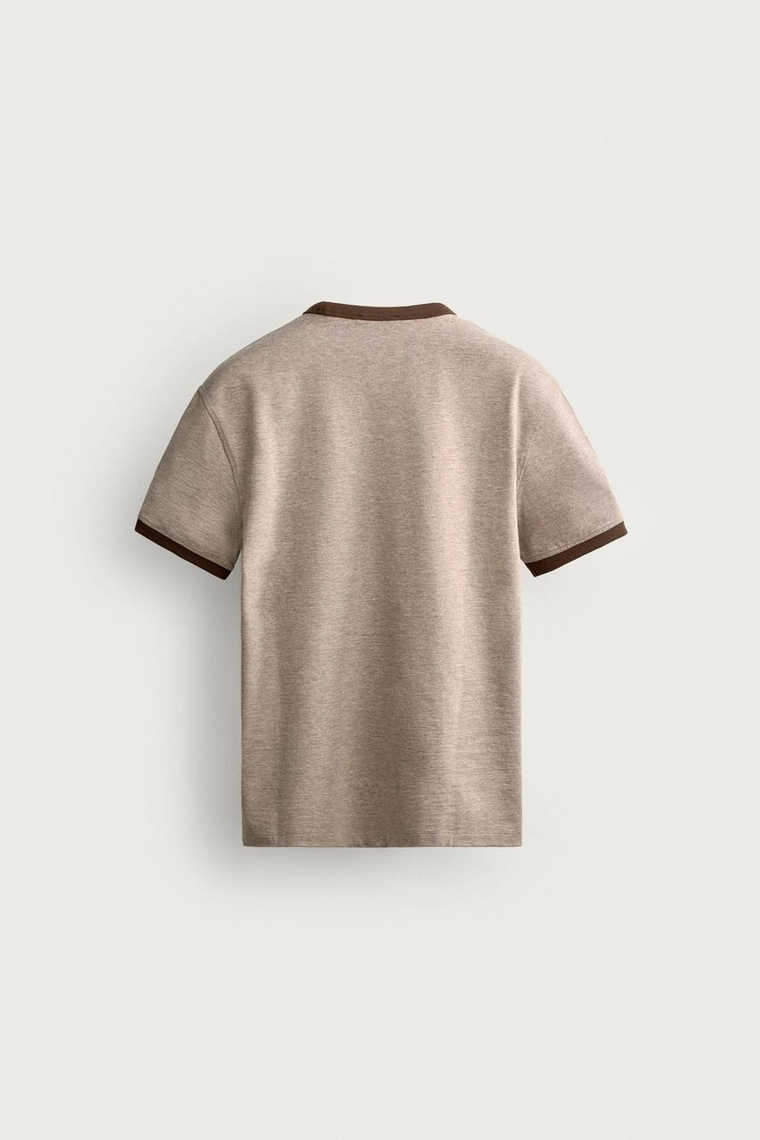 Футболка контрастного дизайна regular fit