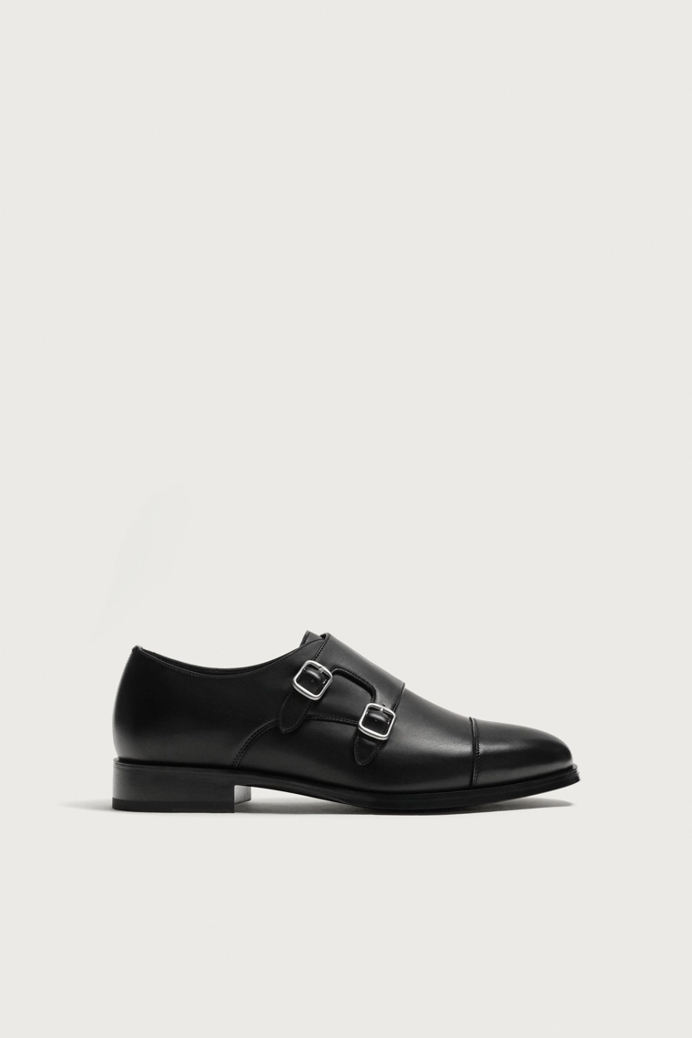 Элегантные туфли с двойной пряжкой