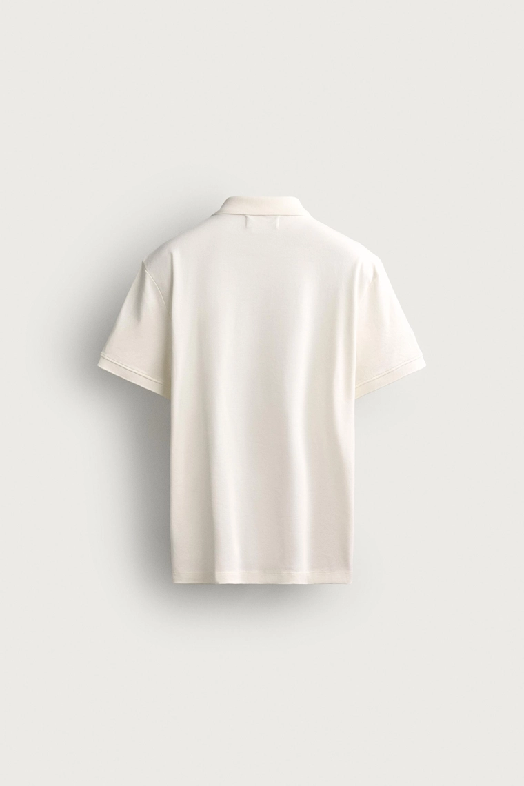 Поло regular fit из хлопка пима