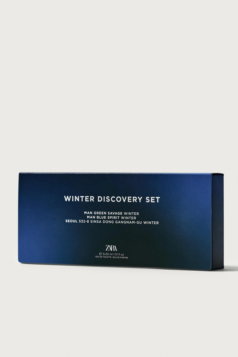 Набор zara winter discovery 3 x 30 мл