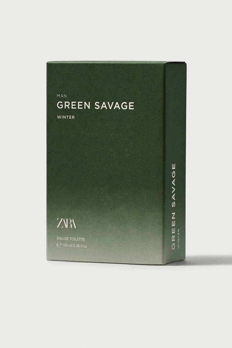 Мужская туалетная вода green savage winter 100 мл