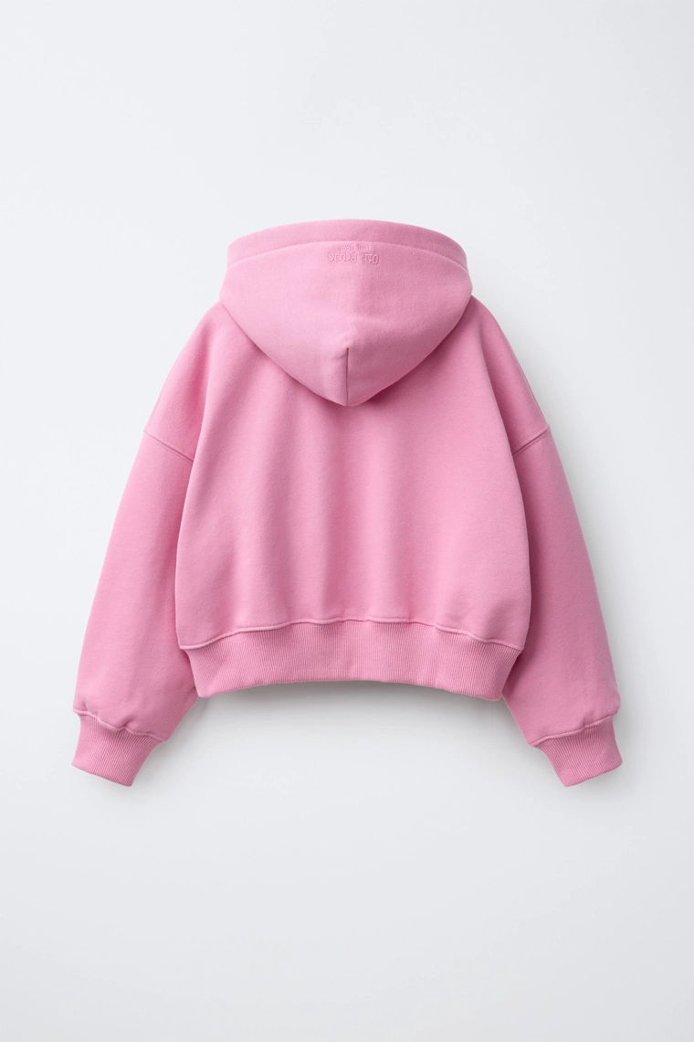 Толстовка с вышивкой на молнии 0fr. paris x zara
