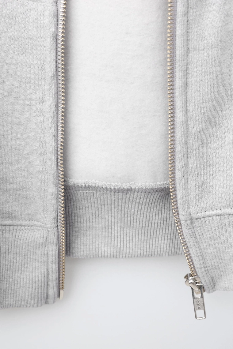 Толстовка на молнии с вышивкой 0fr. paris x zara