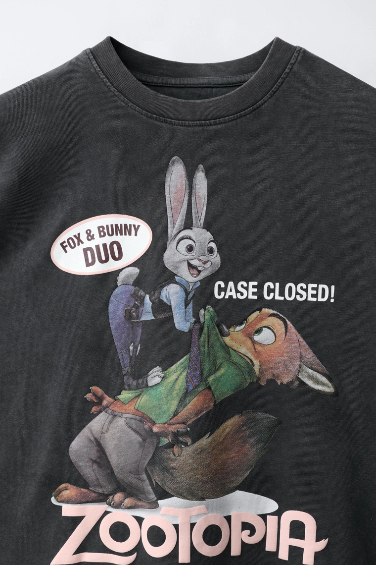 Футболка с принтом zootopia © disney