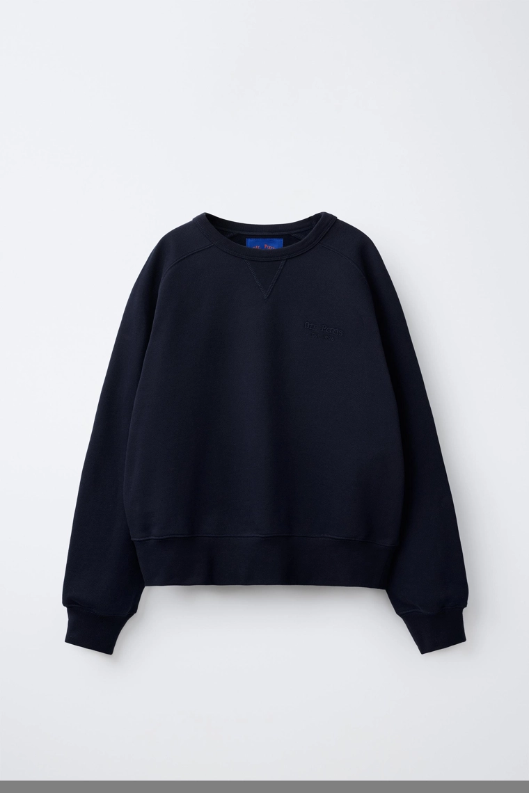 Свободный свитшот с вышитым слоганом 0fr. paris x zara