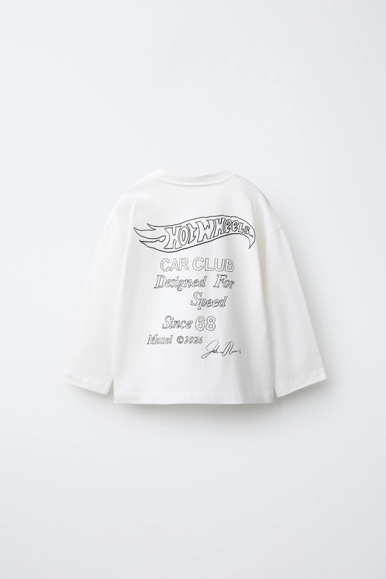 Футболка с длинным рукавом hot wheels™ mattel