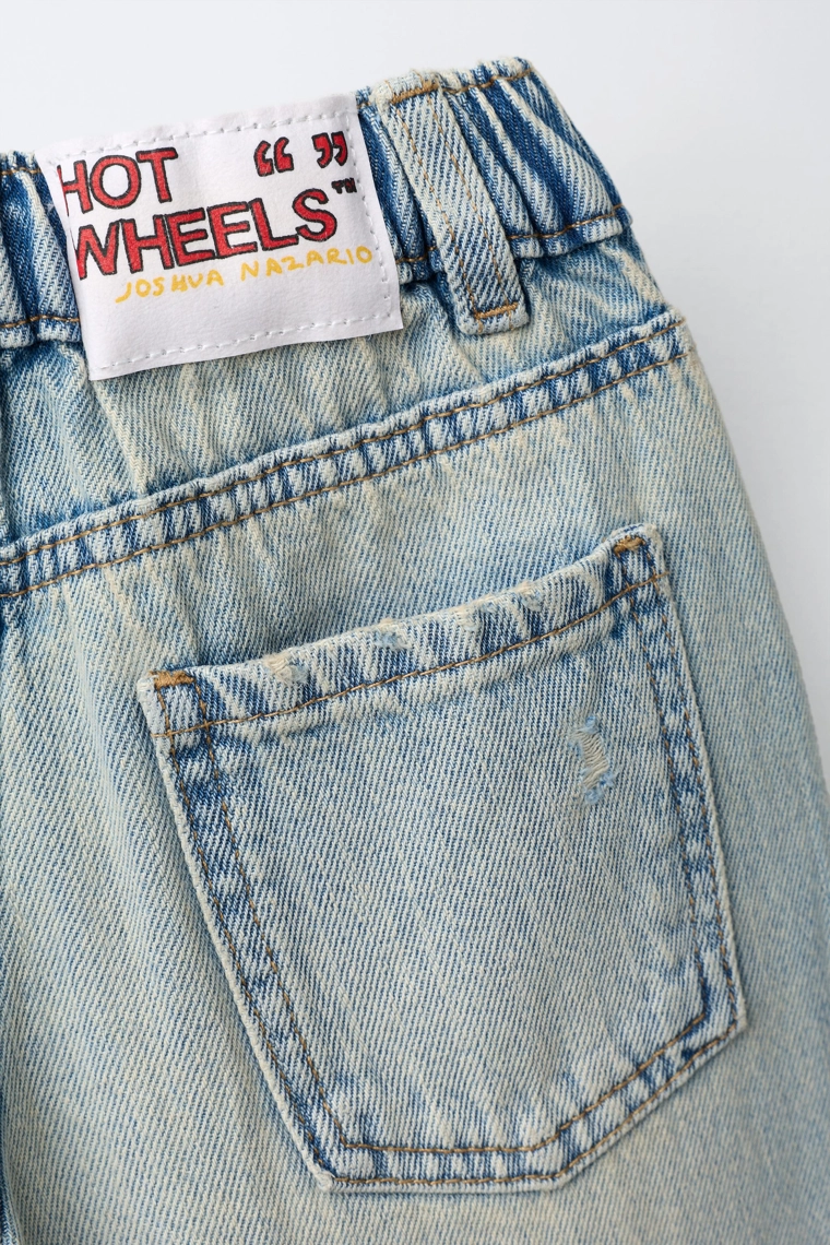 Свободные джинсы hot wheels mattel ©