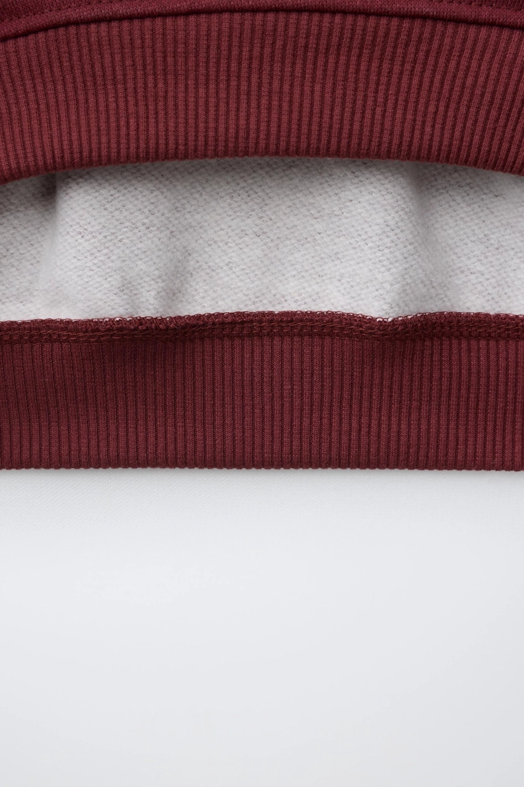 Свободный свитшот в полоску в стиле varsity