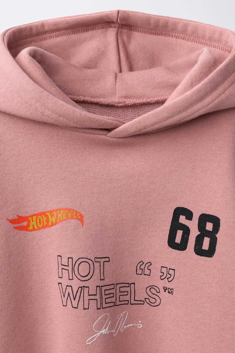 Худи с длинным рукавом hot wheels mattel ©