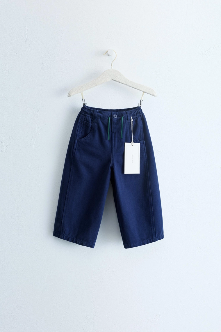 Брюки baloon zara timeless с контрастными шнурками
