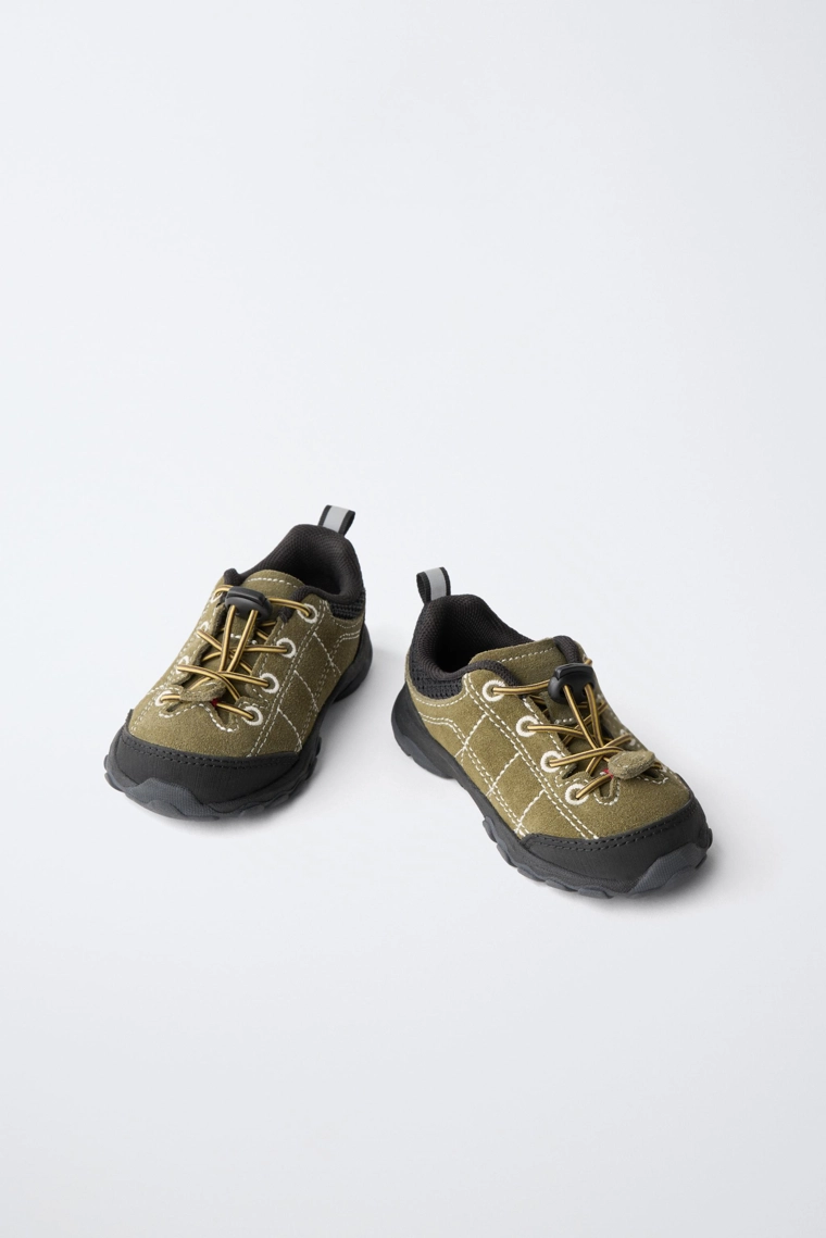 Кожаные кроссовки barefoot