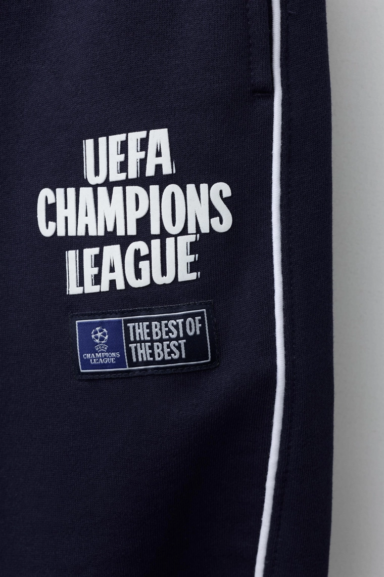 Брюки-клёш с принтом uefa champions league ®