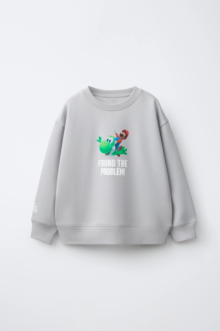 Свитшот с принтом mario bros ™ © nintendo