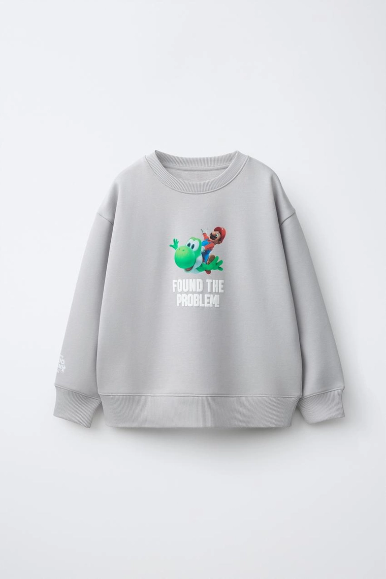 Свитшот с принтом mario bros ™ © nintendo
