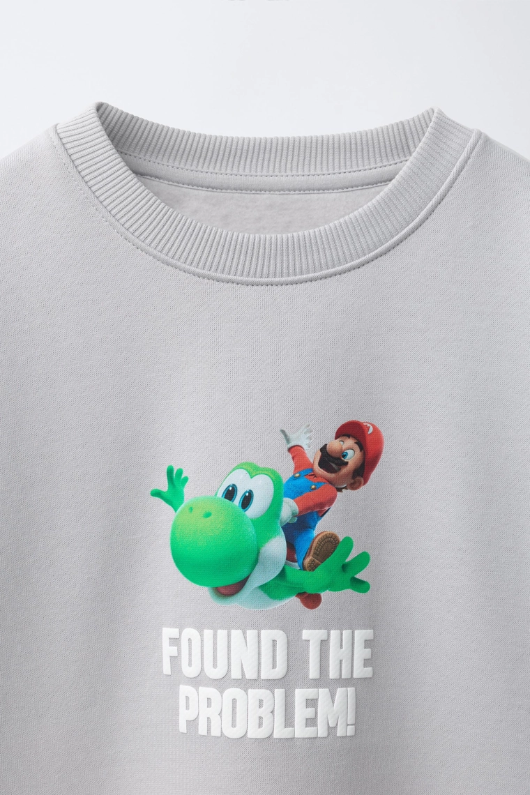 Свитшот с принтом mario bros ™ © nintendo