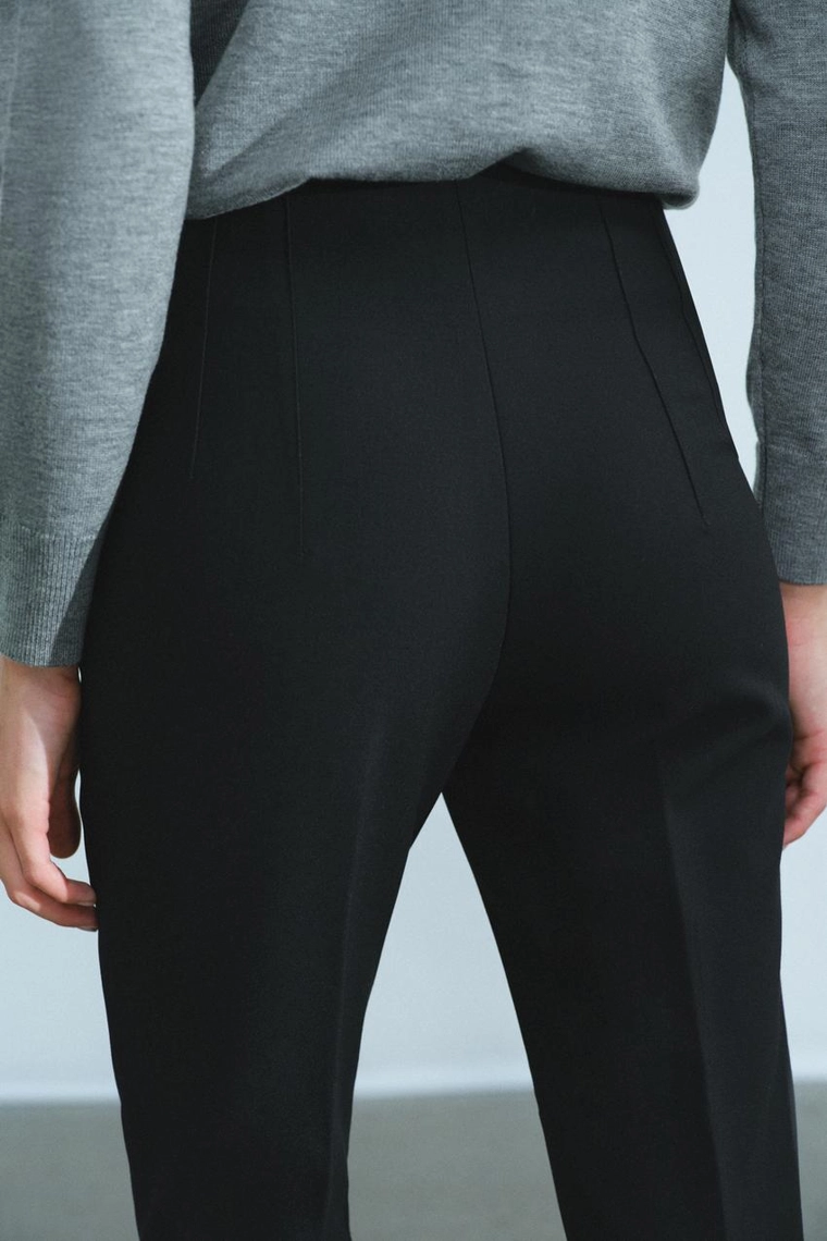 Клёшевые брюки с разрезами Zara «ZW»