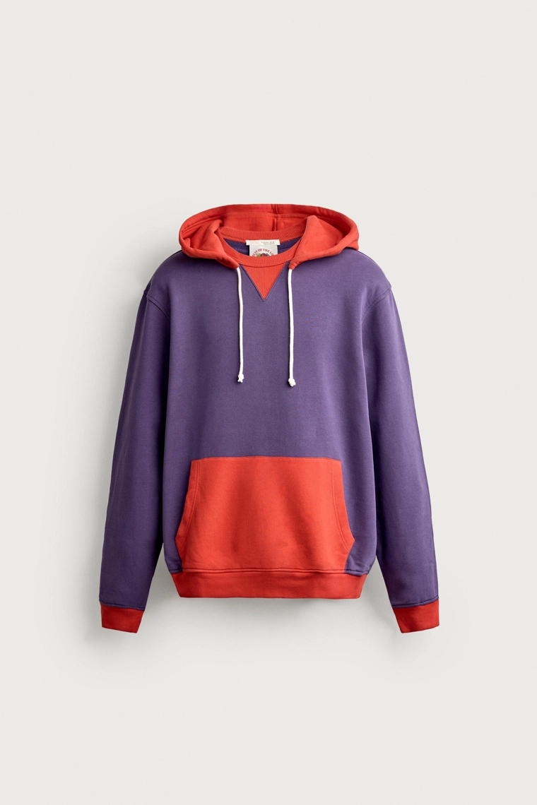 Худи с контрастными элементами fruit of the loom™