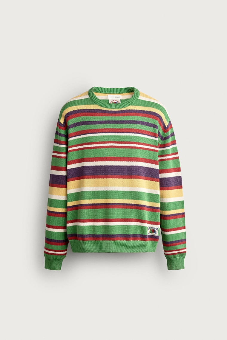Вышитый джемпер fruit of the loom™ из 100% хлопка