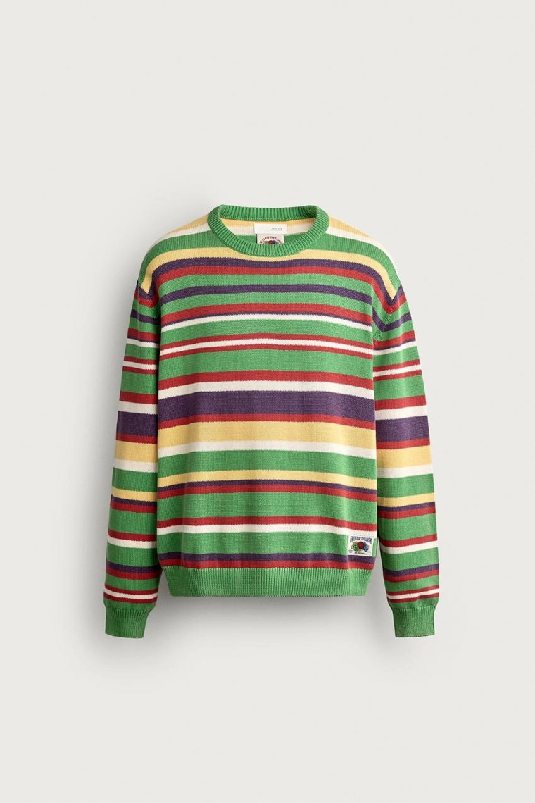 Вышитый джемпер fruit of the loom™ из 100% хлопка
