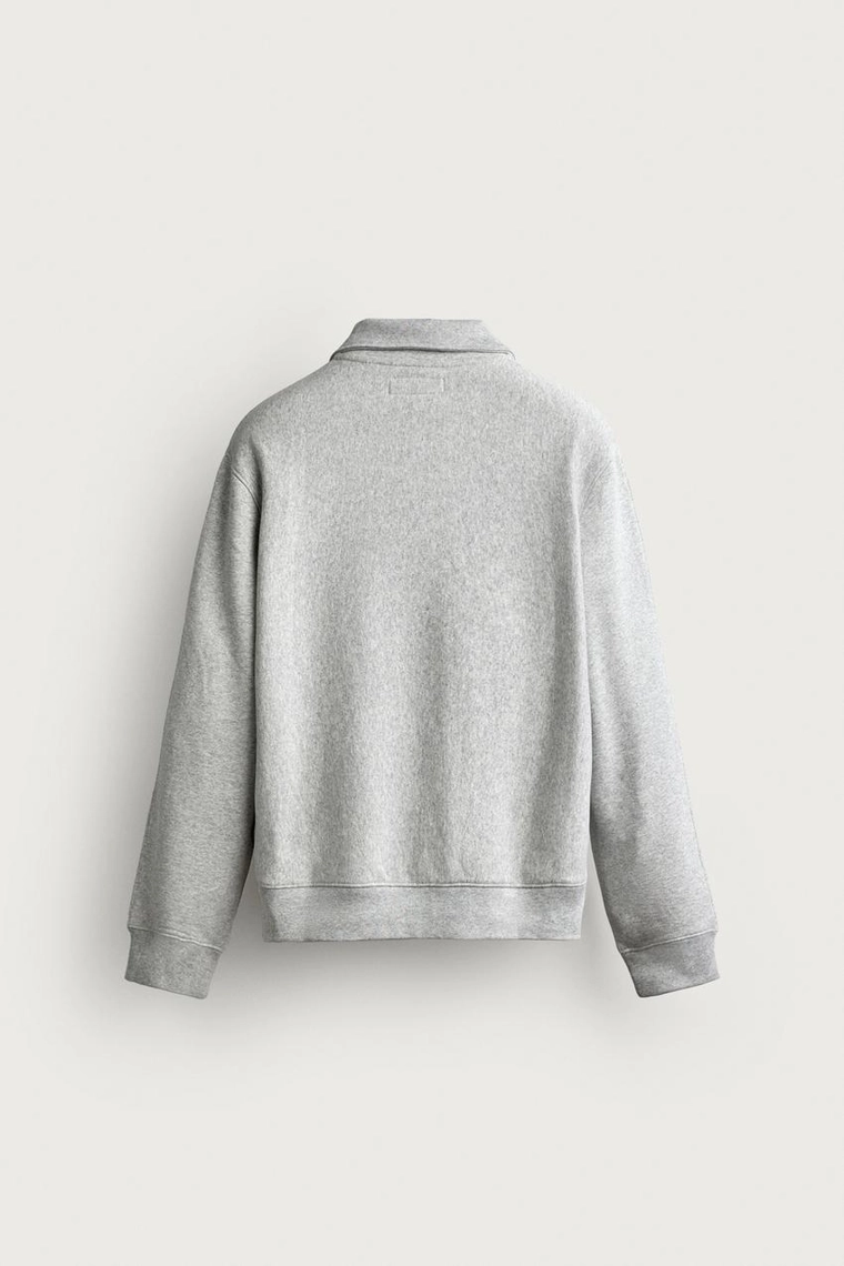 Свитшот fruit of the loom™ с молнией и высоким воротником