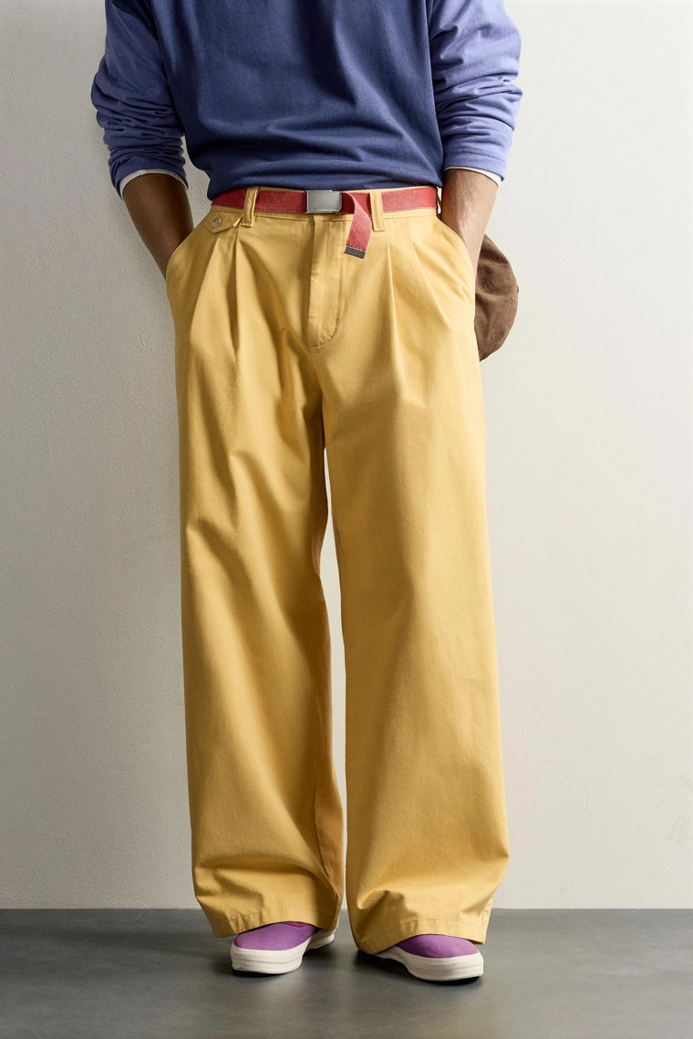 Плиссированные брюки чинос fruit of the loom™