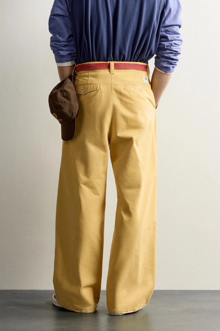 Плиссированные брюки чинос fruit of the loom™
