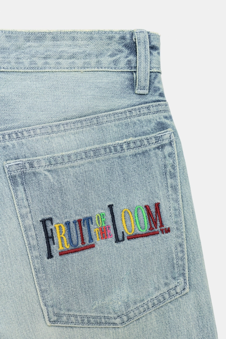 Джинсы fruit of the loom™ в стиле бойфренд с контрастными вставками