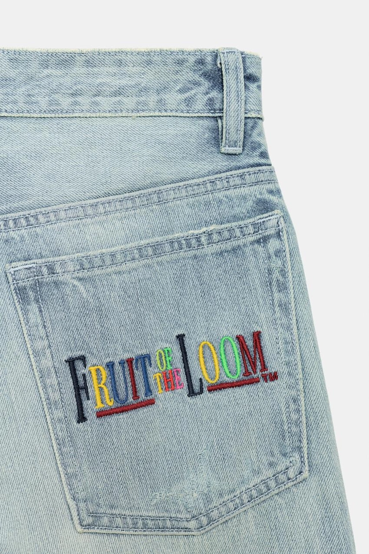 Джинсы fruit of the loom™ в стиле бойфренд с контрастными вставками