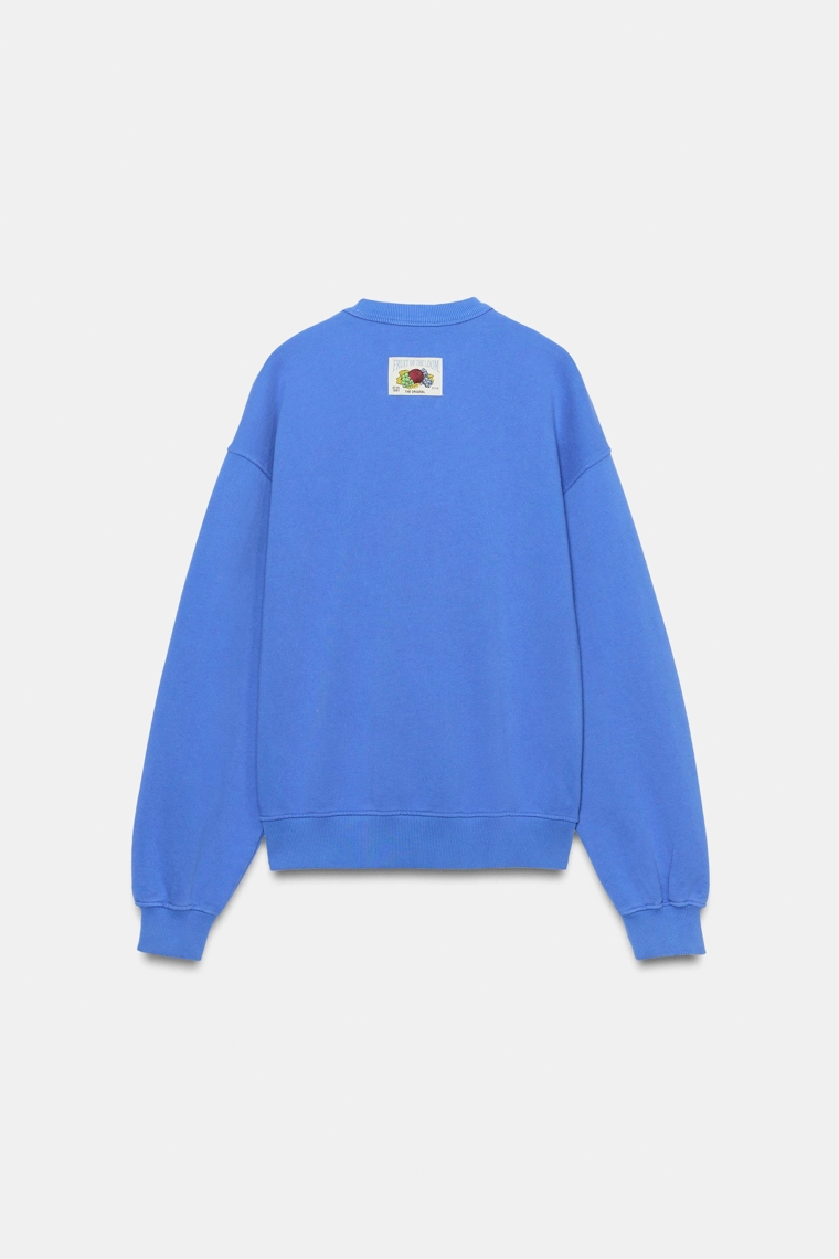 Свитшот fruit of the loom™ с эффектом потертости