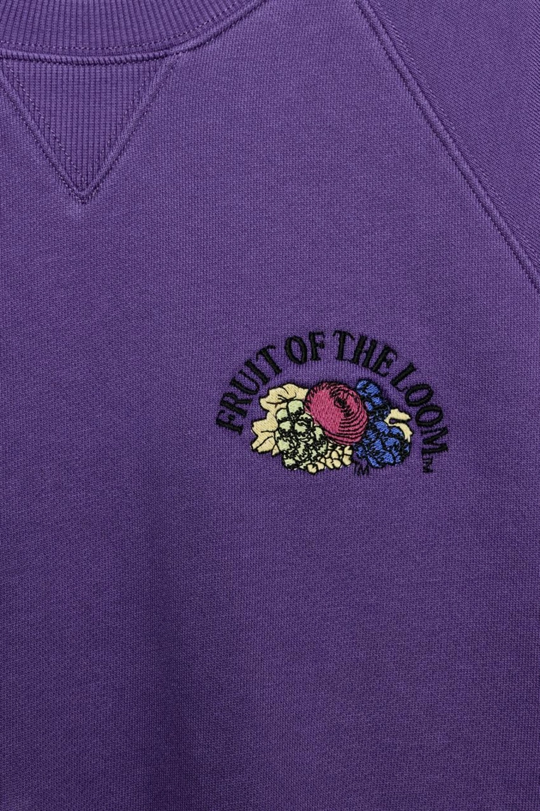 Свитшот fruit of the loom™ с эффектом выцветания