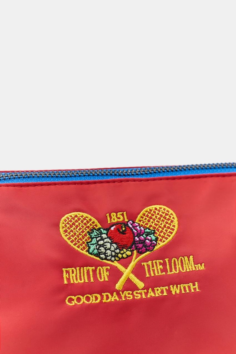 Нейлоновая косметичка fruit of the loom™ с вышивкой