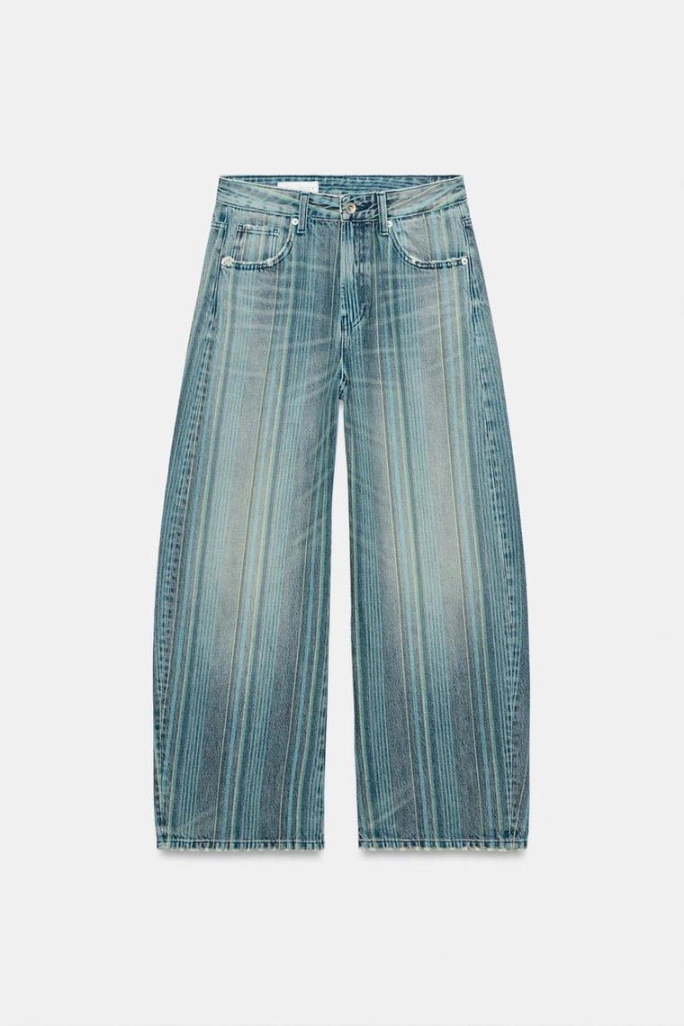 Свободные полосатые джинсы fruit of the loom™
