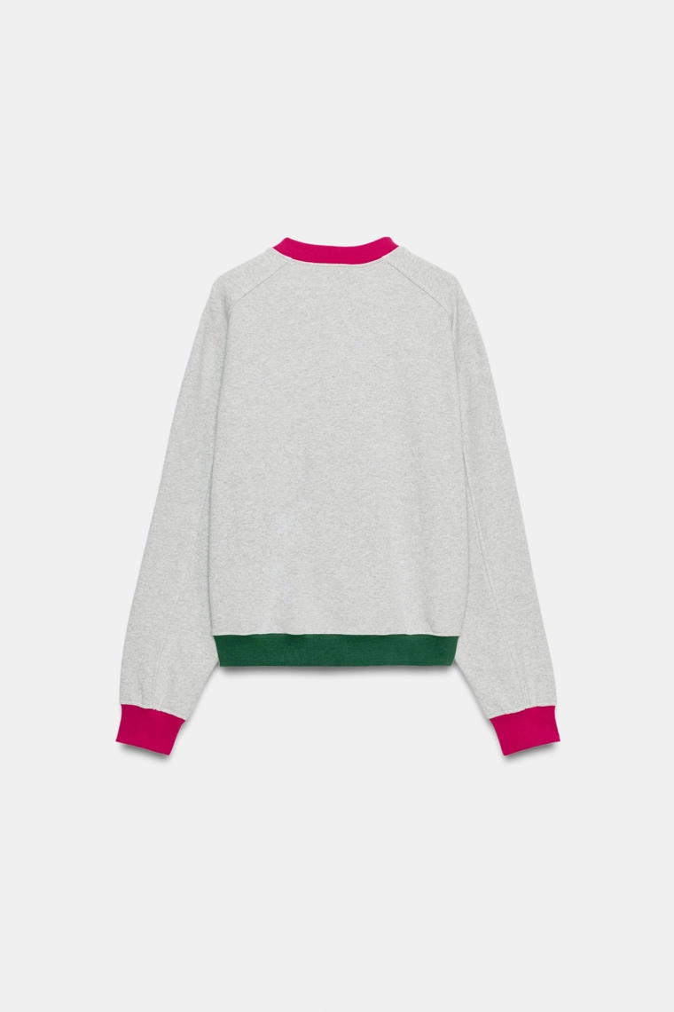 Свитшот fruit of the loom™ с контрастными деталями