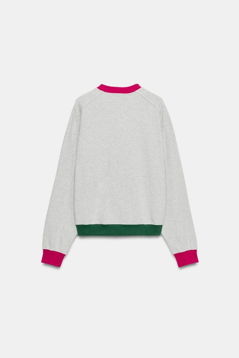 Свитшот fruit of the loom™ с контрастными деталями
